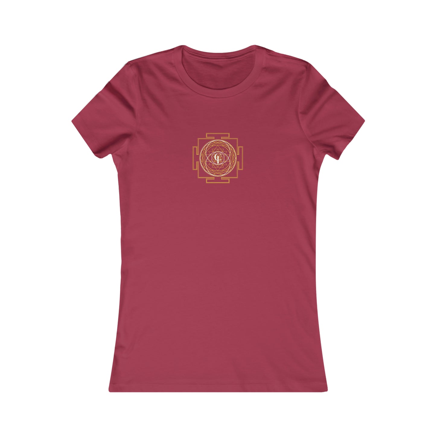 Women's T-Shirt with Sri-Yantra Design