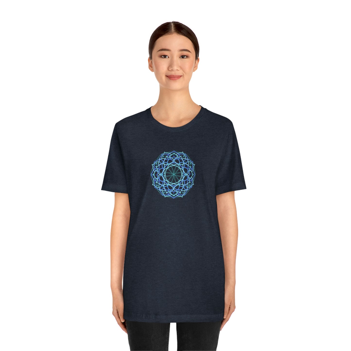 T-shirt with Sacred Geometry Design