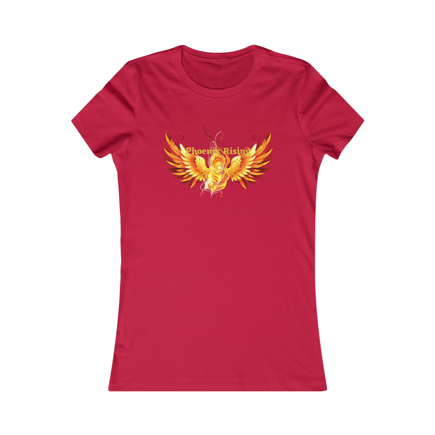 Women's T-Shirt with Phoenix Rising Design