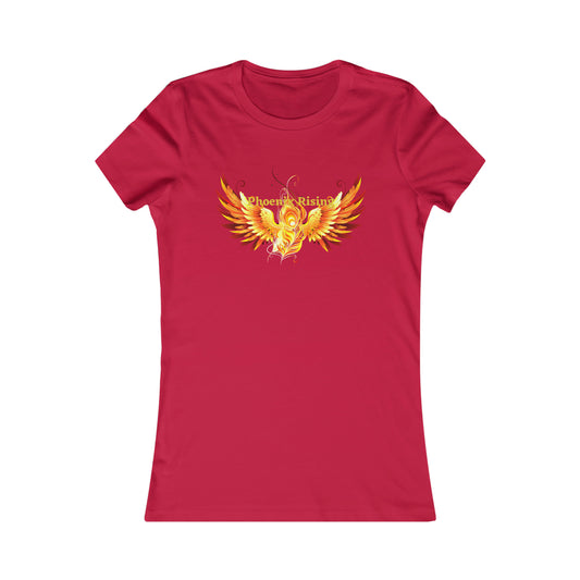 Women's T-Shirt with Phoenix Rising Design