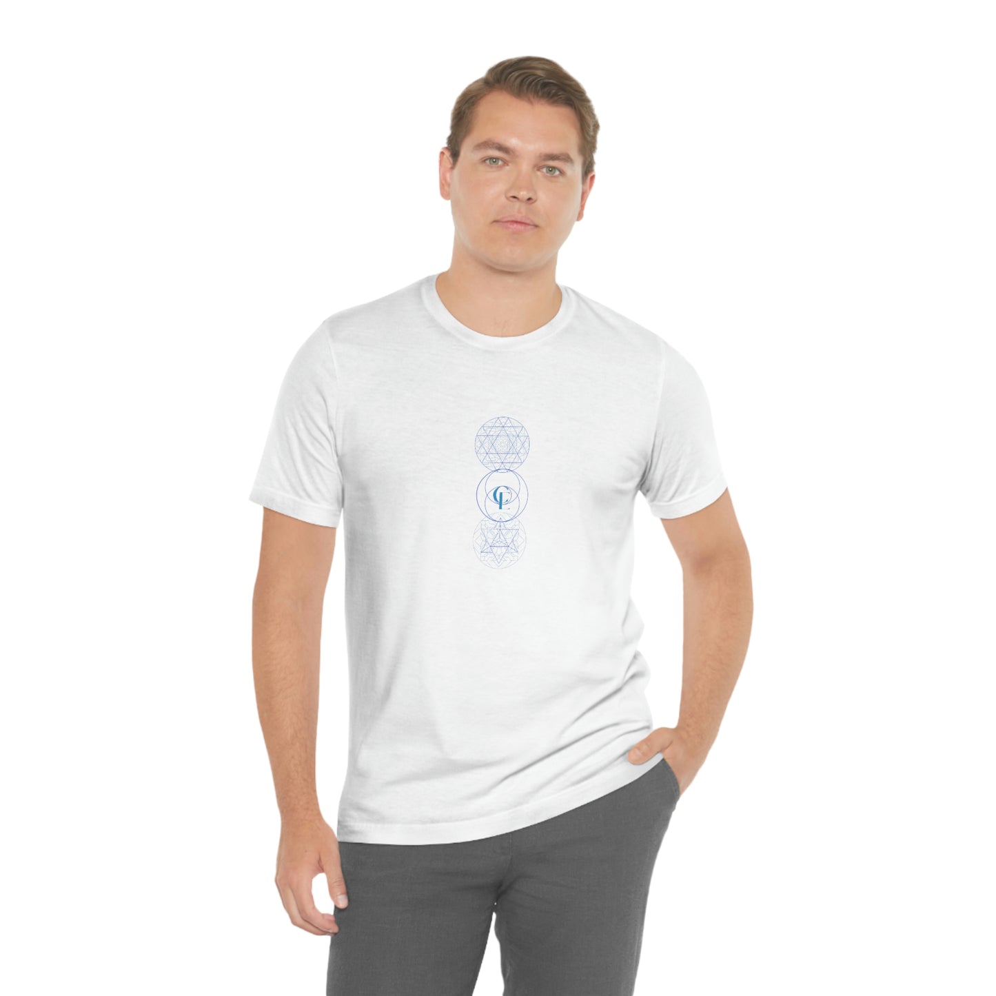 Short Sleeve T-Shirt with Sacred Geometry