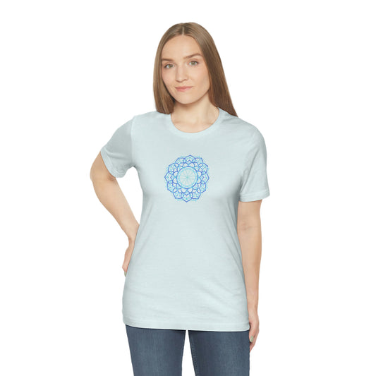 T-shirt with Sacred Geometry Design