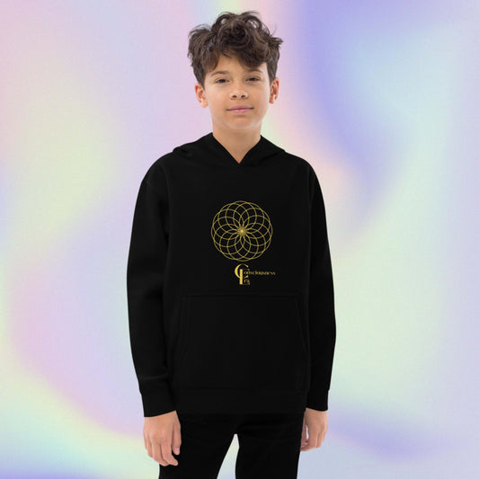 Golden Flower of Life hoodie for Boy's and Girls