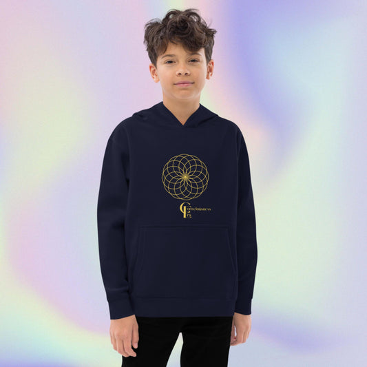 Golden Flower of Life hoodie for Boy's and Girls