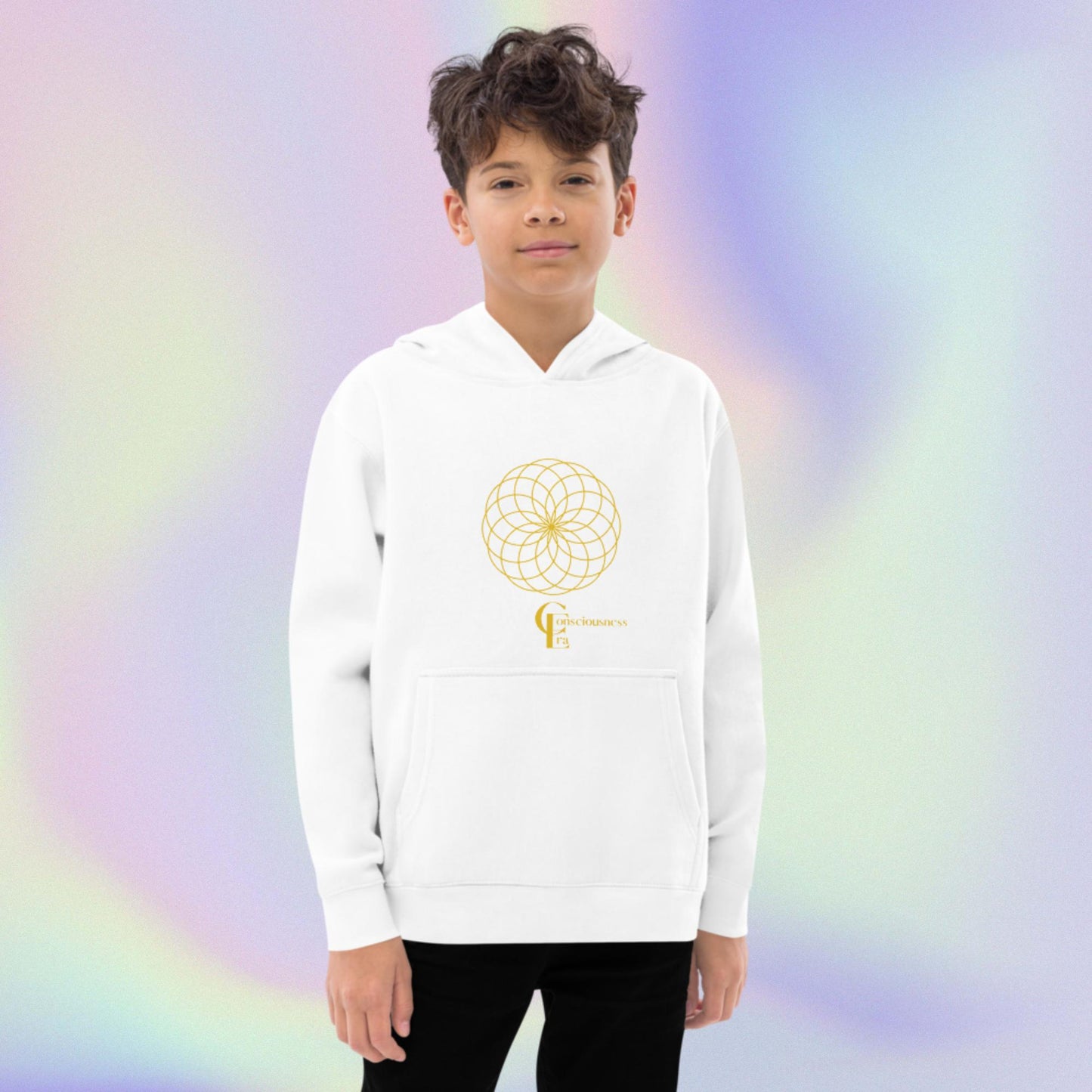 Golden Flower of Life hoodie for Boy's and Girls