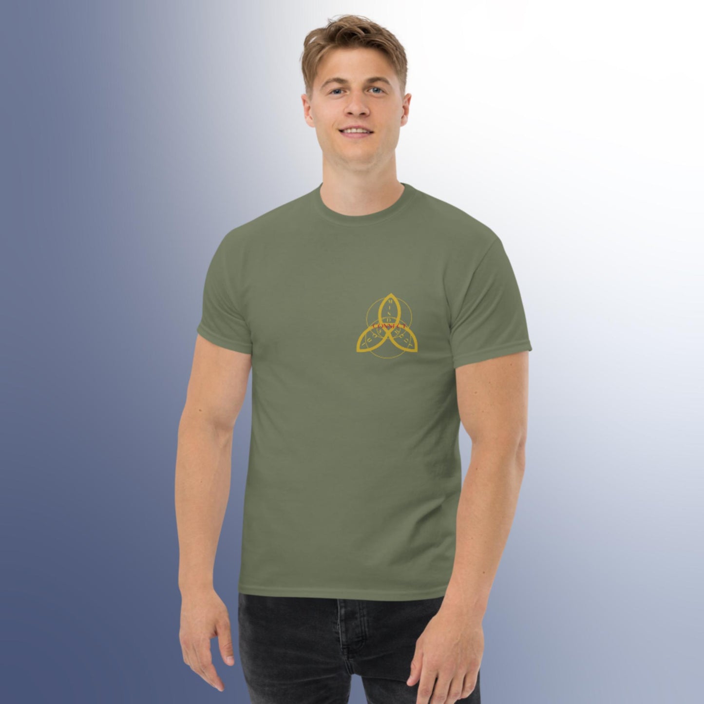 T-Shirt for Men with Conscious Quote