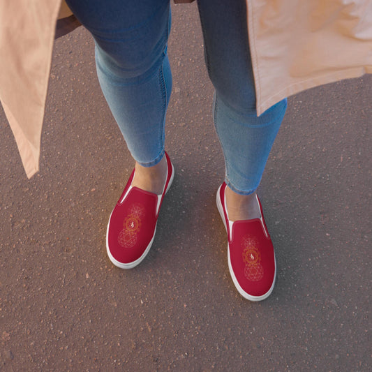 Women’s slip-on canvas shoes